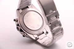 Tudor Heritage Chrono Grey Dial Quartz Chronograph 70330N-95740 Pre-Owned Stainless Steel Leather Strap Mens Wristwatches TUF25924785450
