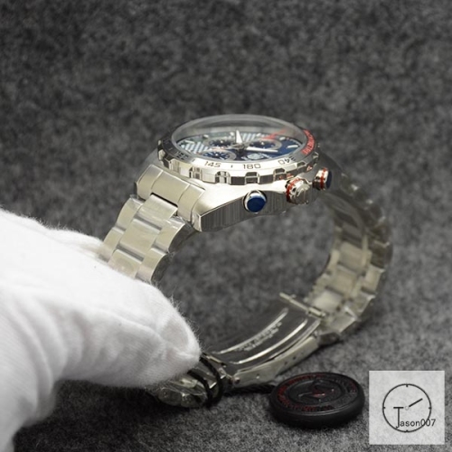 Tag Heuer Caliber 16 Quartz Chronograph Tachymeter Gray Dial Men's Watch AHG29768995850