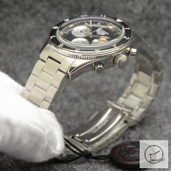 Tag Heuer Autavia Date Black Dial Quartz Chronograph Tachymeter Stainless Steel Men's Watch AHG27125695890