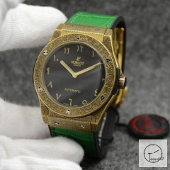 Hublot Fusion Carving Case Stainless steel Automatic Mechincal Movement Rubber Strap Geneva Glass Back Men's Watch HUBX399502580