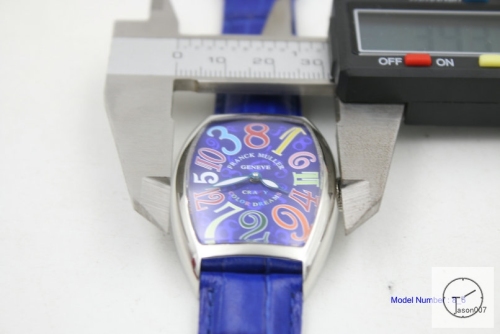 Franck&Muller Crazy Hours 8880 CH Autoamtic Movement Leather Strap FM3091350