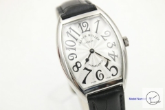 Franck&Muller CASABLANCA 8000 SC Quartz Movement Leather Strap 30mm diameter FM10398480