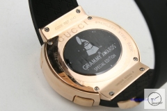 Gucci I-GUCCI Digital Display Dial Rubber Strap RoseGold case GU21454960