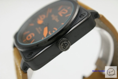 BELL ROSS BR B3-92 Black Dial Automatic Mechincal Movement Leather Strap Skip To The Beginning Of The Images Gallery BELL AND ROSS Diver Leather Strap B21072656530