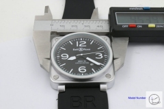 BELL ROSS BR B3-92 Black Dial Automatic Mechincal Movement Leather Strap Skip To The Beginning Of The Images Gallery BELL AND ROSS Diver Leather Strap B21071656530