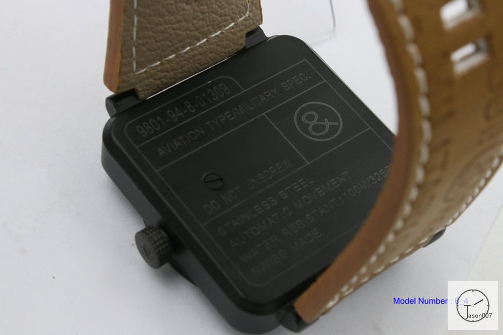 BELL ROSS BR B3-92 Black Dial Automatic Mechincal Movement Leather Strap Skip To The Beginning Of The Images Gallery BELL AND ROSS Diver Leather Strap B21070656530