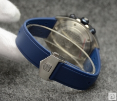 Tag Heuer Carrera F1 Quartz Chronograph Function Leather Strap Mens Watch ATGH249195850