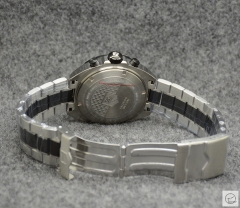 Tag Heuer Carrera F1 Silver Dial Quartz Chronograph Function Blue Two Tone Ceramic Strap Mens Watch ATGH249395850