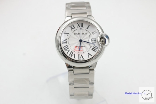 Cartier blue balloon W69008Z3 Silver 39mm Sapphire Glass Men's Cal.2813 Automatic Movement High Quality Watch CAR2100360