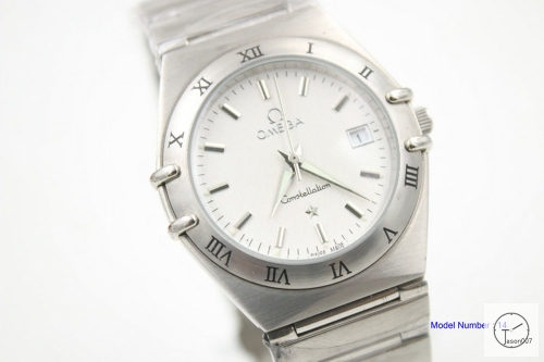 Omega Constellation Silver Dial Limited Edition Quartz Battery Movement Stainless Steel Mens Watches OMX269885650