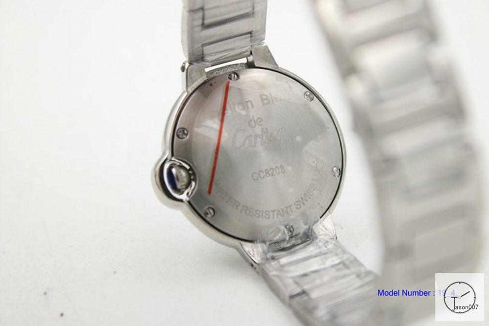 Cartier blue balloon 31mm 18k Silver Men's Quartz Movement High Quality Women Watch CAR1100780