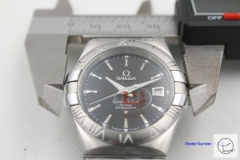Omega Constellation Black Dial Limited Edition Quartz Battery Movement Stainless Steel Mens Watches OMX269985650
