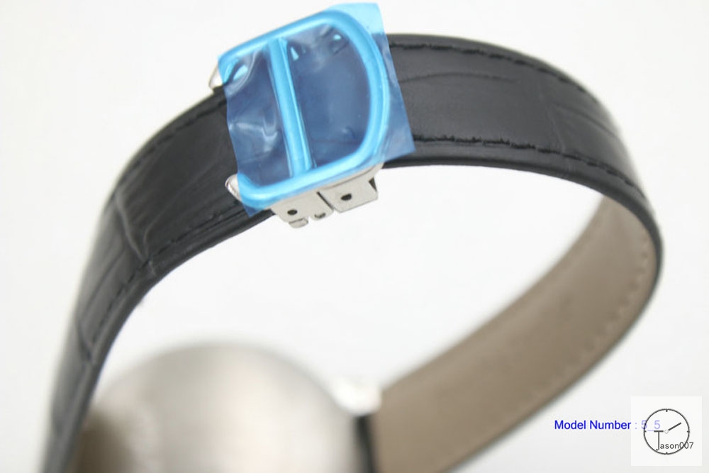 Cartier blue balloon W6900556 Leather Silver 43mm Date Sapphire Glass Men's Cal.2813 Automatic Movement High Quality Watch CAR2100460