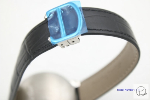 Cartier blue balloon W6900556 Leather Silver 43mm Date Sapphire Glass Men's Cal.2813 Automatic Movement High Quality Watch CAR2100460