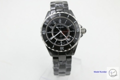 Chanel J12 Black Dial 38MM Size Ceramic Watch Quartz Battery Movement Womens Watches CHA1272785600