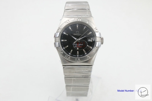 Omega Constellation Black Dial Limited Edition Quartz Battery Movement Stainless Steel Mens Watches OMX269985650