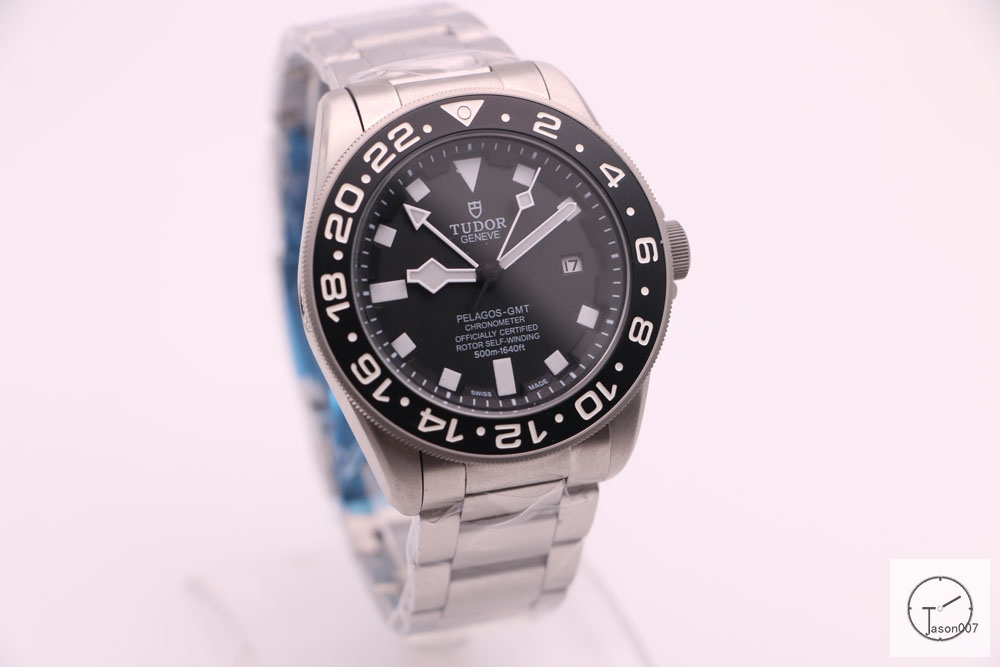 Tudor Pelagos GMT Black Bezel Black Dial Automatic Mechincal Movement Stainless Steel 70330N-95740 Pre-Owned Stainless Steel os Stainless Strap Mens Wristwatches TUF36785785420