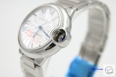 Cartier blue balloon W69008Z3 Silver 39mm Sapphire Glass Men's Cal.2813 Automatic Movement High Quality Watch CAR2100360