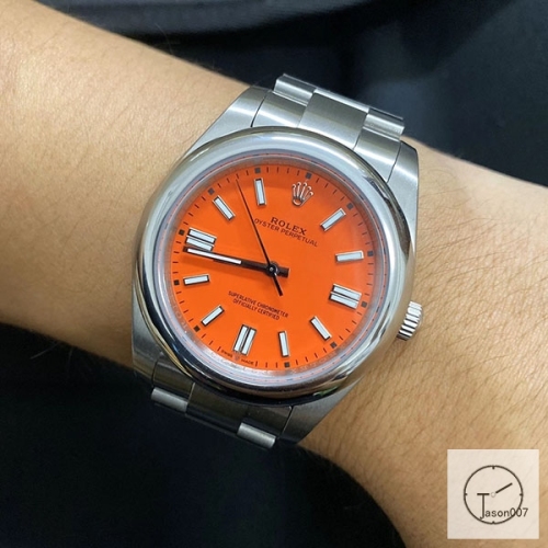 Rolex Oyster Perpetual 39 Orange dial and an Oyster bracelet Automatic Movement AAU1264581679410