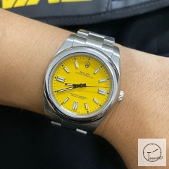 Rolex 2020 Oyster Perpetual 41 Yellow dial and an Oyster bracelet Automatic Movement AAU1267581679410