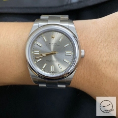 Rolex Oyster Perpetual 39 Gray dial and an Oyster bracelet Automatic Movement AAU1264481679410