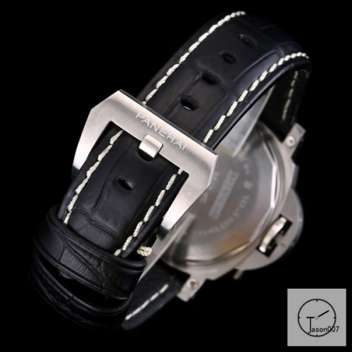 PANERAI LUMINOR POWER RESERVE - 47MM PAM00423 Automatic Mechical Black Leather Strap Mens Watches ADFC37985480