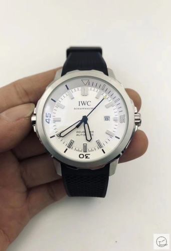 IWC AQUATIMER AUTOMATIC Mechical IW329001 42MM BLACK DIAL PVD Case Stainless Steel Case Rubber Strap Mens Wristwatches ICW22100560