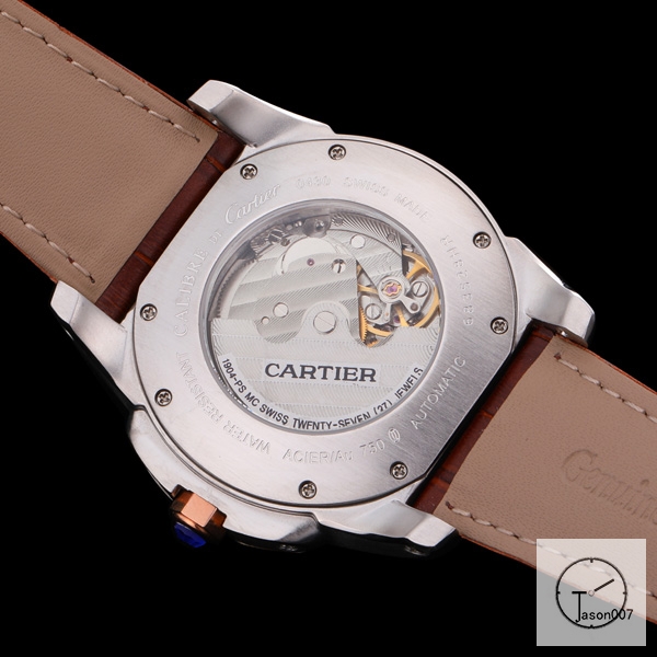 CARTIER Calibre De Cartier Brown Dial Two Tone Automatic Movement Men's Watch W7100037 Silver Dial Men's Watch W7100046 Mens Watch Fh243635336545