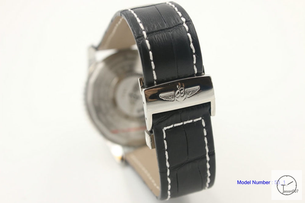 BREITLING Navitimer Black Gond Dial Quartz Chronograph Stainless Steel Strap Men's Watch BBWR22176443930