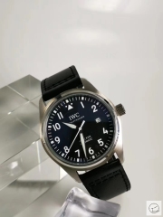 IWC PILOT'S SCHAFFHAUSEN SPITFIRE Mark XV2 WATCH AUTOMATIC SPITFIRE AUTOMATIC Mechical IW326801 42MM BLACK DIAL Everose Gold Case Stainless Steel Case Stainless Steel Leather Strap Mens Wristwatches ICW22500560
