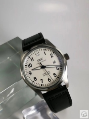 IWC PILOT'S SCHAFFHAUSEN Blue Dial SPITFIRE Mark XV2 WATCH AUTOMATIC SPITFIRE AUTOMATIC Mechical IW326801 42MM BLACK DIAL Everose Gold Case Stainless Steel Case Stainless Steel Leather Strap Mens Wristwatches ICW22570560