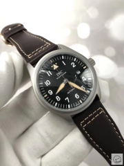 IWC PILOT'S SCHAFFHAUSEN SPITFIRE Mark XV2 WATCH AUTOMATIC SPITFIRE AUTOMATIC Mechical IW326801 42MM BLACK DIAL Everose Gold Case Stainless Steel Case Stainless Steel Leather Strap Mens Wristwatches ICW22420560