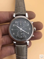 IWC DA VINCI Quartz Movement CHRONOGRAPH EDITION “LAUREUS SPORT FOR GOOD FOUNDATION”IW393402 Stainless Steel Strap Mens Wristwatches ICW22680560