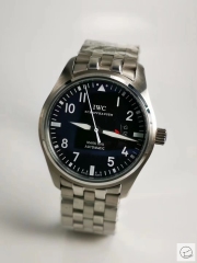 IWC PILOT'S SCHAFFHAUSEN SPITFIRE Mark XV2 WATCH AUTOMATIC SPITFIRE AUTOMATIC Mechical IW326801 42MM BLACK DIAL Everose Gold Case Stainless Steel Case Stainless Steel Leather Strap Mens Wristwatches ICW22500560