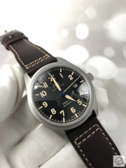 IWC PILOT'S SCHAFFHAUSEN SPITFIRE Mark XV2 WATCH AUTOMATIC SPITFIRE AUTOMATIC Mechical IW326801 42MM BLACK DIAL Everose Gold Case Stainless Steel Case Stainless Steel Leather Strap Mens Wristwatches ICW22420560