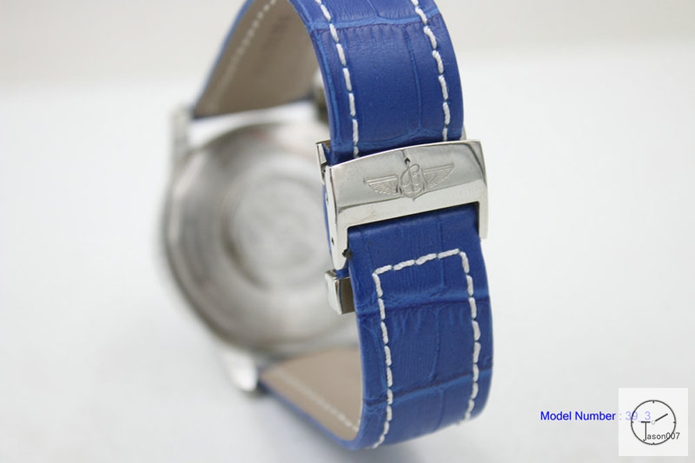 BREITLING Navitimer Blue Dial Quartz Chronograph Brown Leather Strap Men's Watch BBWR2216333930