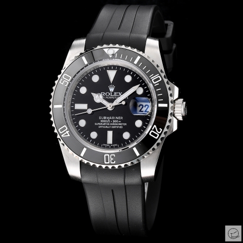 Rolex Oyster Perpetual Submariner 116610LN Date Black Ceramic Bezel Stainless Rubber Strap Men's Watch SAAPT231679840