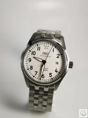 IWC PILOT'S SCHAFFHAUSEN SPITFIRE Mark XV2 WATCH AUTOMATIC SPITFIRE AUTOMATIC Mechical IW326801 42MM BLACK DIAL Everose Gold Case Stainless Steel Case Stainless Steel Strap Mens Wristwatches ICW22450560