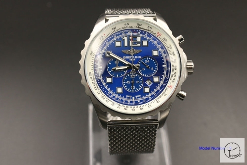 Breitling PROFESSIONAL CHRONOSPACE A2336035.C833.150A Blue Dial Stainless steel Quartz Chronography 48mm Men Watch BTP22052340