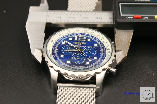 Breitling PROFESSIONAL CHRONOSPACE A2336035.C833.150A Blue Dial Stainless steel Quartz Chronography 48mm Men Watch BTP22052340