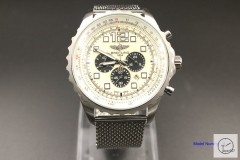 Breitling PROFESSIONAL CHRONOSPACE A2336035.G718 White Dial Stainless steel Quartz Chronography 48mm Men Watch BTP22052140