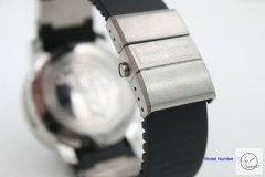 ULYSSE NARDIN Diver X Black Dial Lelocle Suisse 1846 Chronometer Quartz Movement 43MM Sliver Dial Rubber Strap Mens Wristwatches UFO354734760