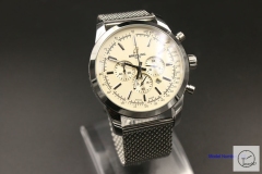 Breitling PROFESSIONAL CHRONOSPACE White Dial Stainless steel Quartz Chronography 48mm Men Watch BTP22052460