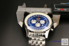 BREITLING NAVITIMER 1884 AB0121211B1X1 Blue Dial Quartz Chronography Small Dial All Work 46mm Men's Stainless steel watch BRN2001860