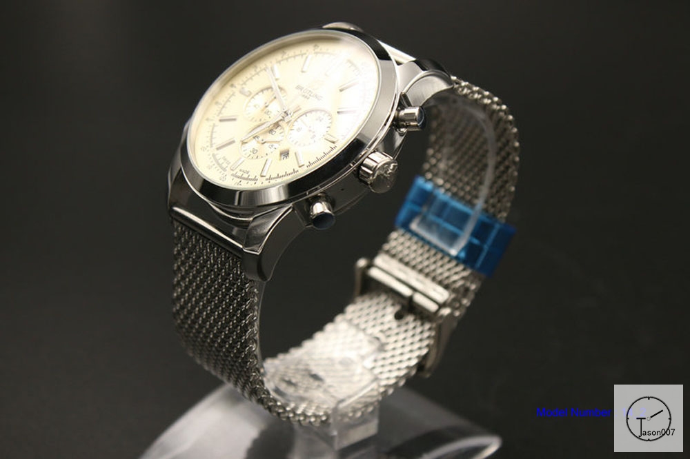 Breitling PROFESSIONAL CHRONOSPACE White Dial Stainless steel Quartz Chronography 48mm Men Watch BTP22052460