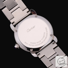 CARTIER Ronde Solo Silver Dial Quartz Battary Movement Men's Watch W6701010 Stainless Steel Strap Womens Mens Wristwatches Fh144735336570