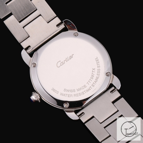 CARTIER Ronde Solo Silver Dial Quartz Battary Movement Men's Watch W6701010 Stainless Steel Strap Womens Mens Wristwatches Fh144735336570