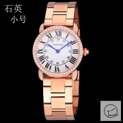 CARTIER Ronde Solo Silver Dial Quartz Battary Movement Men's Watch W6701010 Stainless Steel Strap Womens Mens Wristwatches Fh144935336570