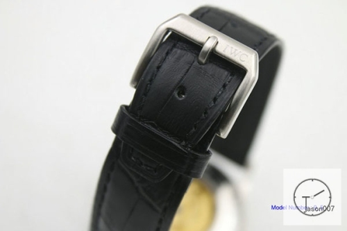 IWC DA VINCI Automatic Leather Starp Black dial Movement IC22130480