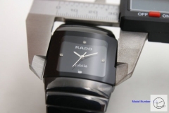 Rado SINTRA Series Mens 31MM Silver Hand Wirst Watch Full Ceramic High Tech Ceramic Black Ra94157810
